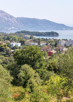 A scenic view of a city and a body of water