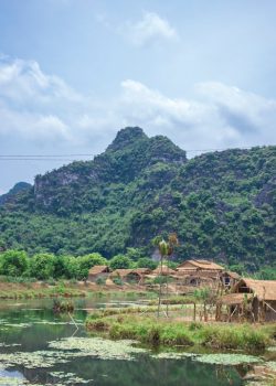 a small village in the mountains