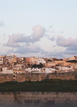 a view of a city from across the water
